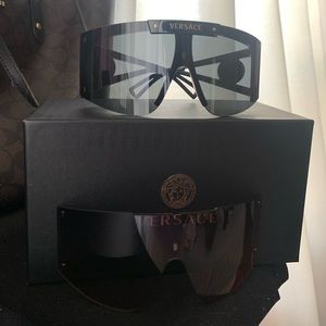 Versace Medusa Icon Shield Sunglasses (VE4293)
